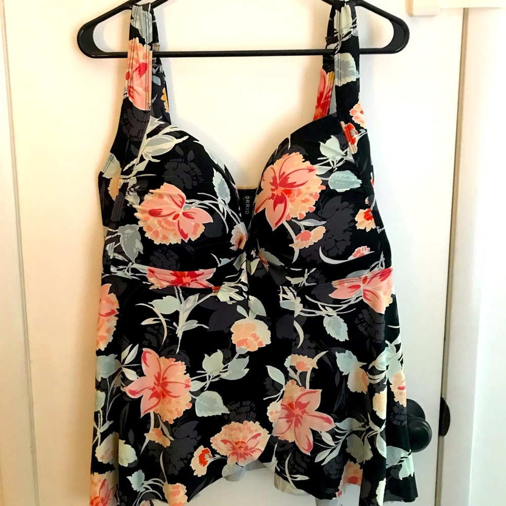 Torrid Floral Tankini Top